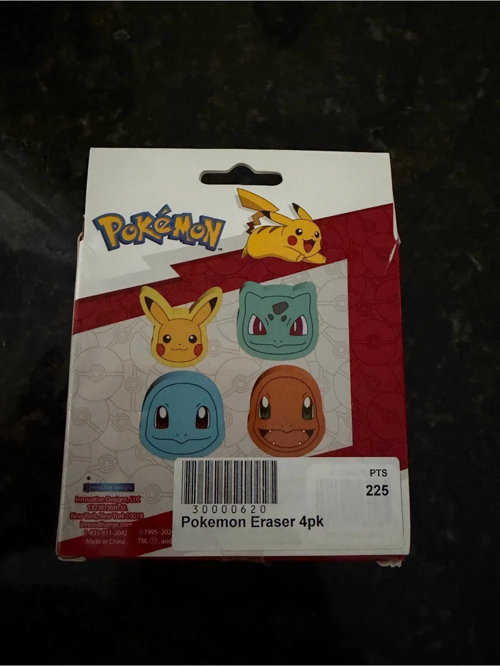 Pokemon pack four